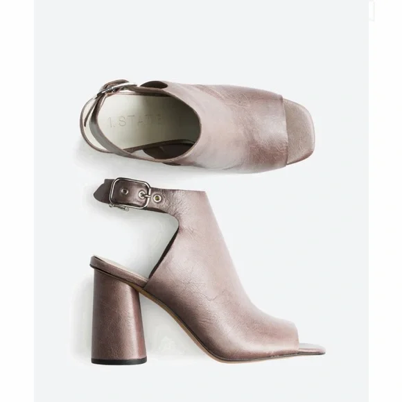 1. STATE Ilan Leather Buckle Bootie - Size 9 - Picture 1 of 1